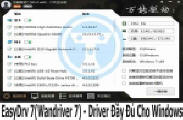 wandriver 7 cai dat driver day du cho windows